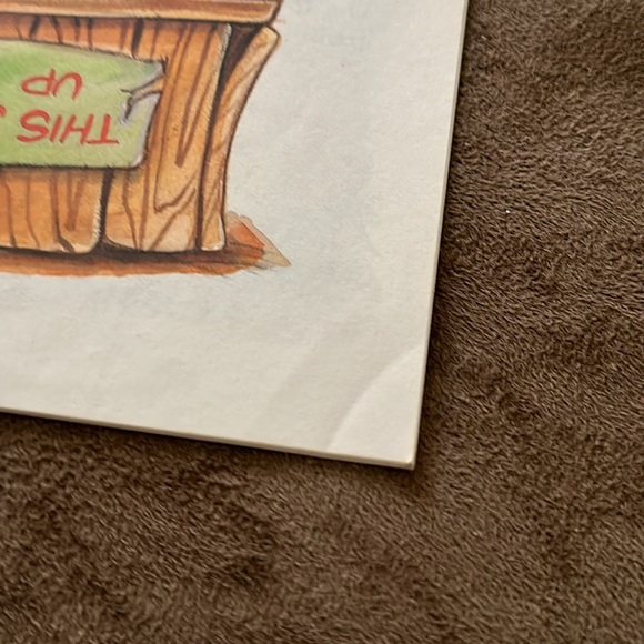 McDonald's 1986 An American Tail Fievel and Tiger Paperback Children’s Book - Picture 8 of 8